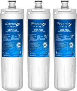 Waterdrop - Plus WDP-640565-3 Refrigerator Water Filter, Reduce Lead&PFAS, Replacement for Bosch® 640565