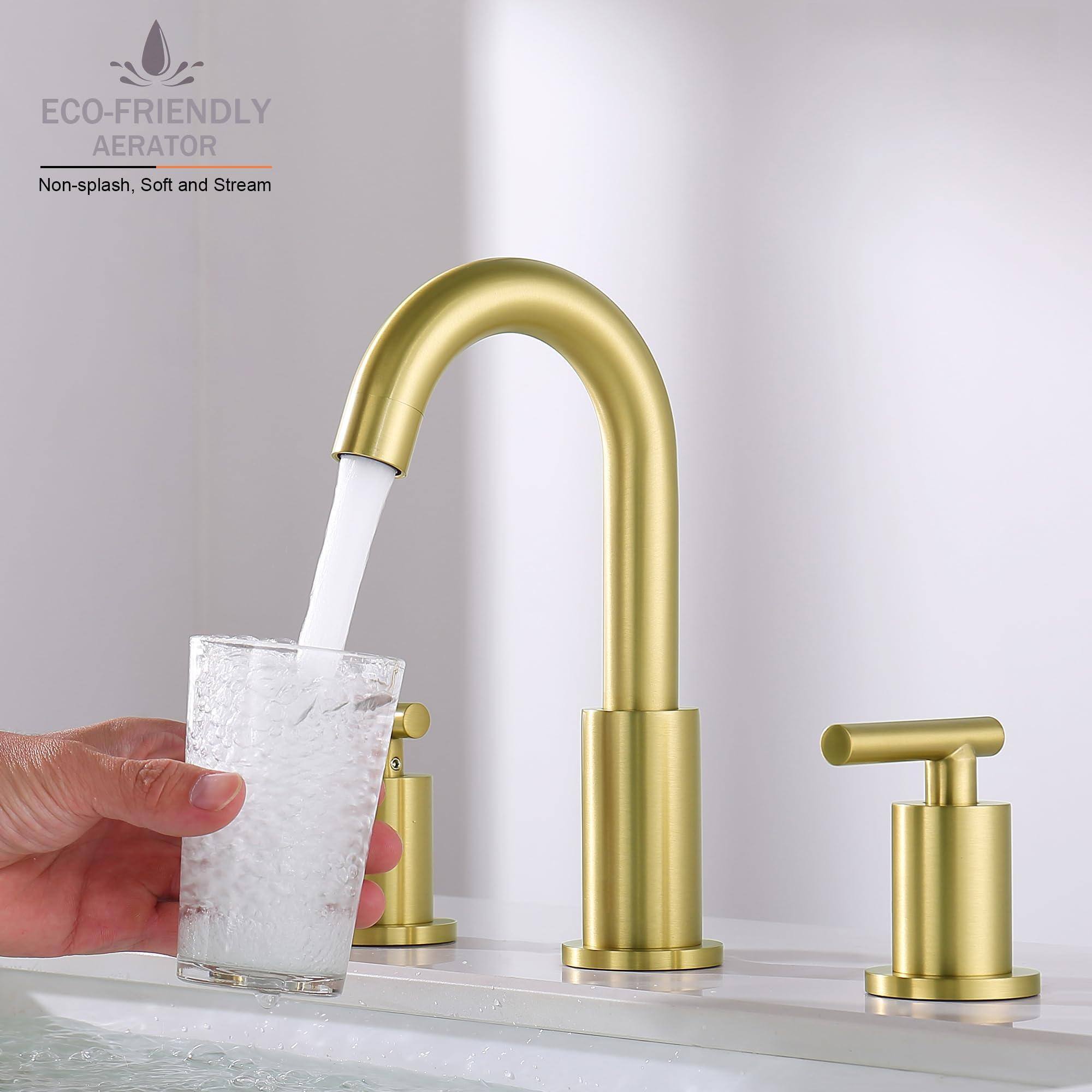 ECO-FRIENDLY AERATOR  
Non-splash, Soft and Stream