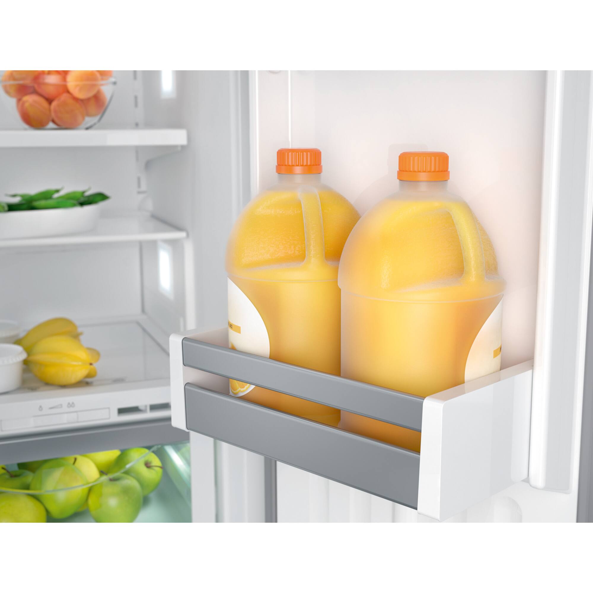 Alt View 4. Miele - Miele KFNF 9959 iDE 36" PerfectCool Bottom Mount French Door Refrigerator (Panel Ready) - Panel Ready.