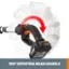 The text on the image reads: "WORX TECHNOLOGIES WA3600 20V POWER SHARE 180° ROTATING REAR HANDLE".