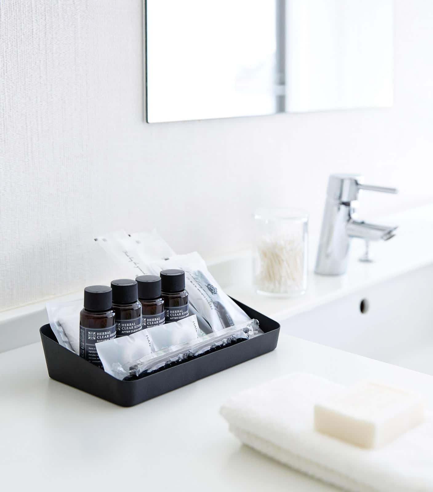 Yamazaki Home - Vanity Tray - Angled - Large - Steel - Black price history on PriceWatchPro