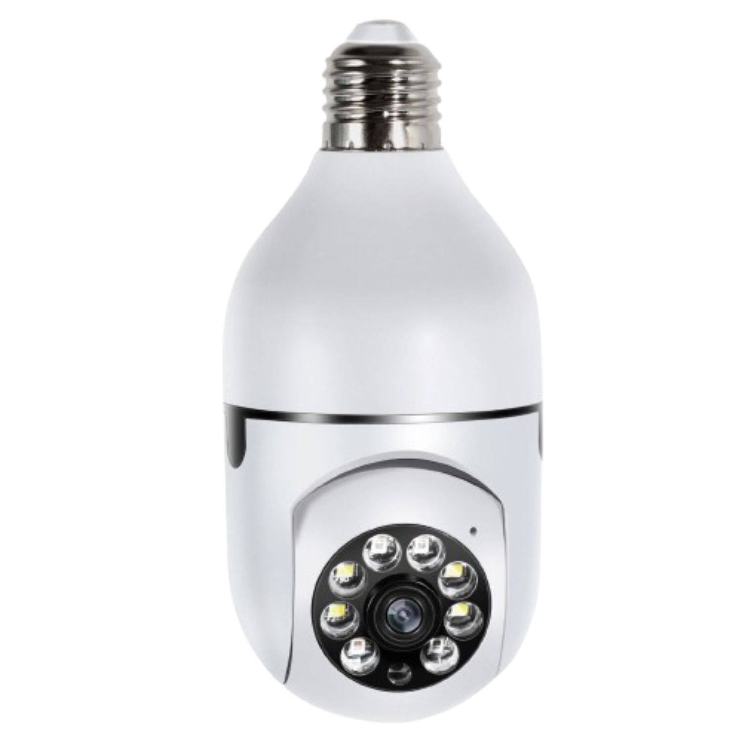 Front. Stock Preferred - Wireless Outdoor Security Camera 1080P HD with Night Vision – 2.4G WiFi - White.