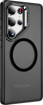 SaharaCase - Venture Series Kickstand Case for Samsung Galaxy S25 Ultra - Scorpion Black