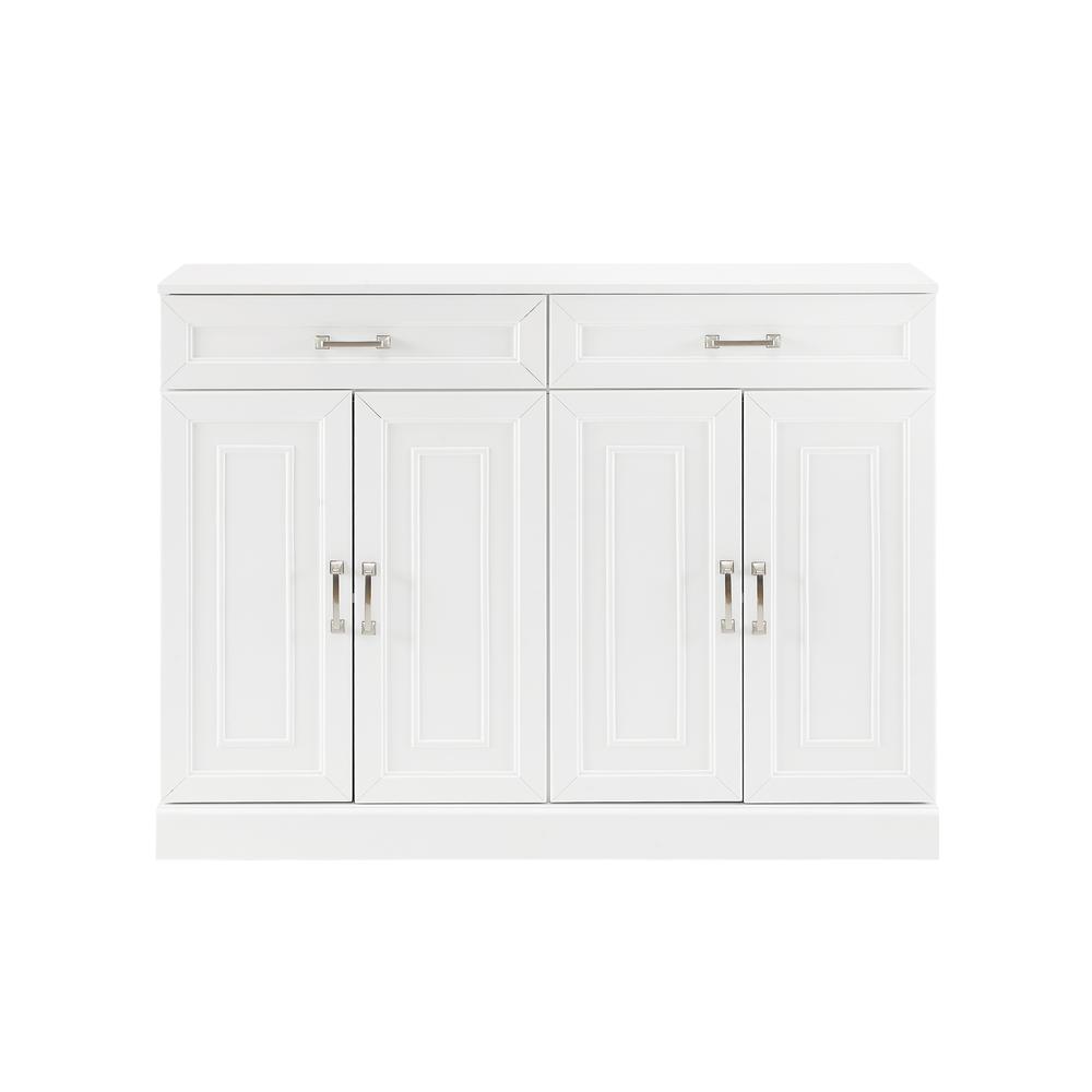 Alt View 8. Crosley Furniture - Stanton Sideboard - White.
