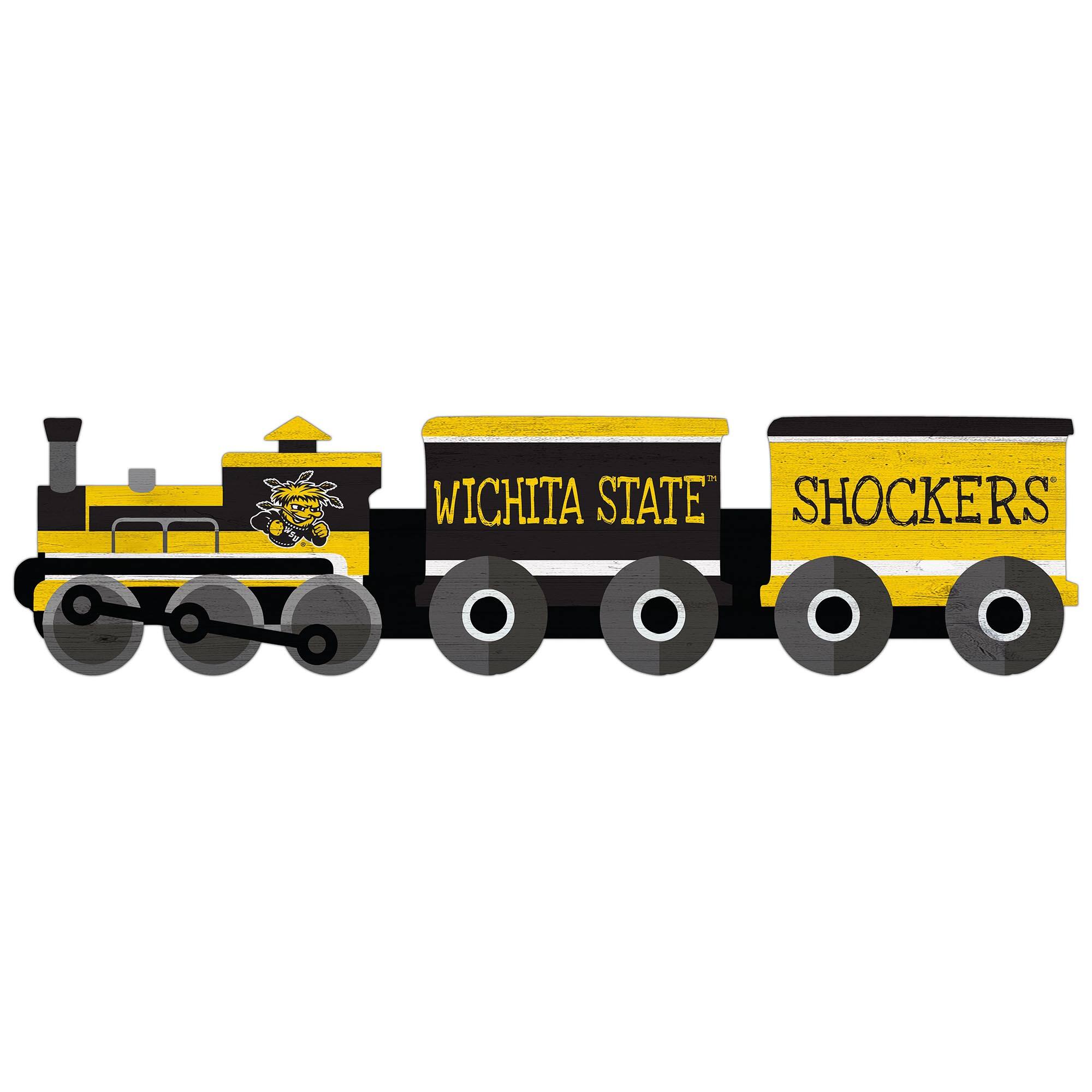 Wichita State Shockers 6'' x 24'' Train Cutout Sign
