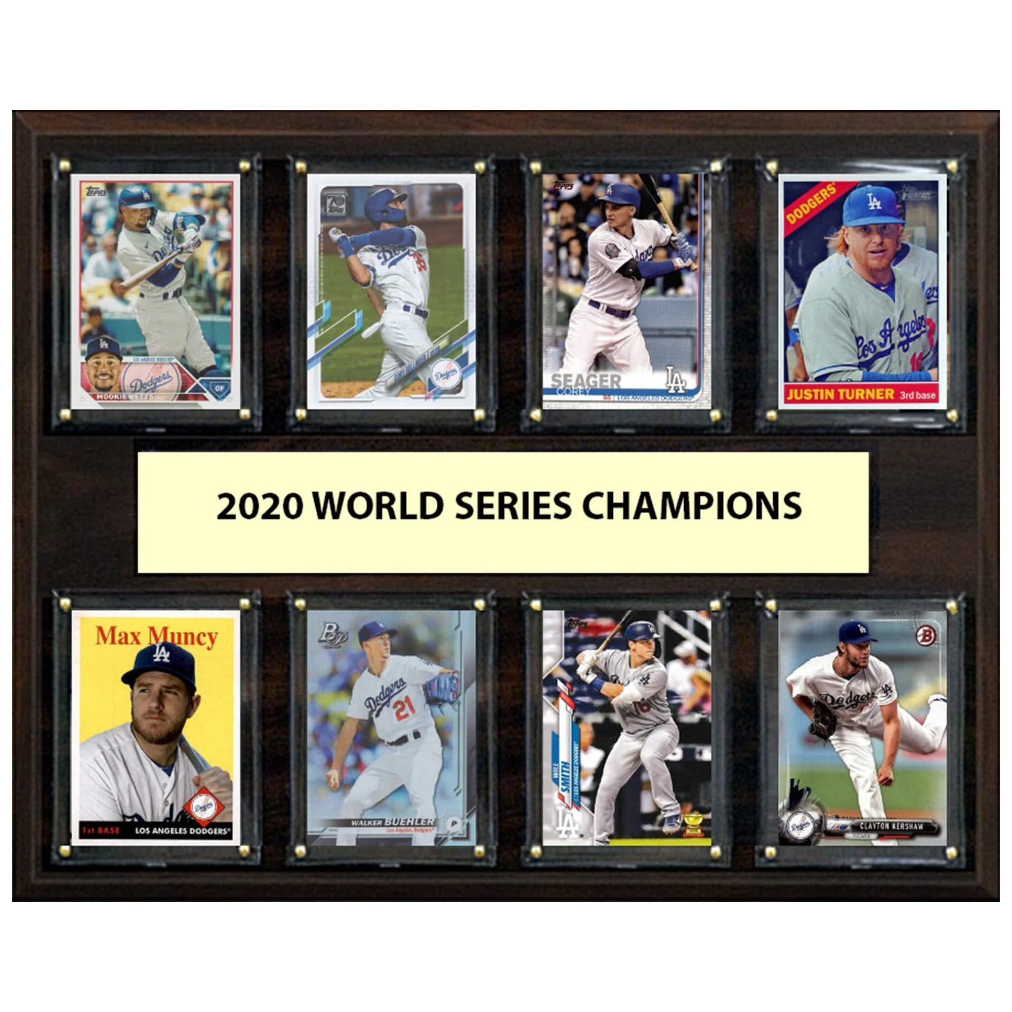 "C&I Collectibles - Los Angeles Dodgers 12"" x 15"" Trading Card Plaque - Multicolor" price history on PriceWatchPro