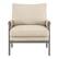 Front. OSP Home Furnishings - Amari Wood Frame Armchair - Linen.