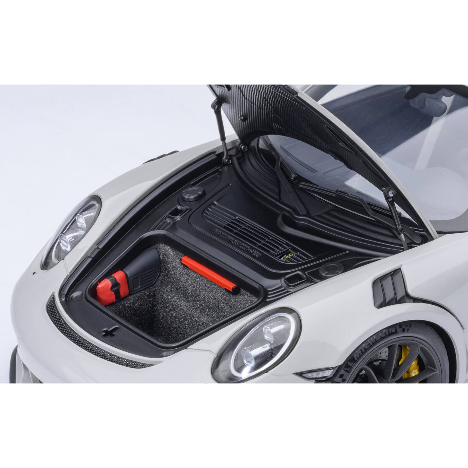 Alt View 2. Autoart - Porsche 911 (991.2) GT3 RS Crayon Gray 1/18 Car Model  by Autoart.