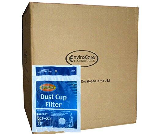 EnviroCare Technologies  
Dust Cup Filter  
Eureka DCF-25  
Developed in the USA