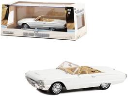 1964 Ford Thunderbird Convertible Wimbledon White 1/43 Diecast Model Car by Greenlight - White