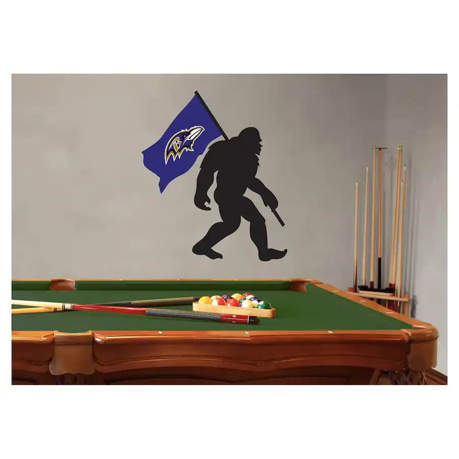 Fan Creations Baltimore Ravens Bigfoot Decal Multicolor 203427560 ...