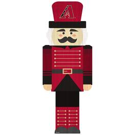 Fan Creations - Arizona Diamondbacks 31'' Nutcracker Leaner - Multicolor