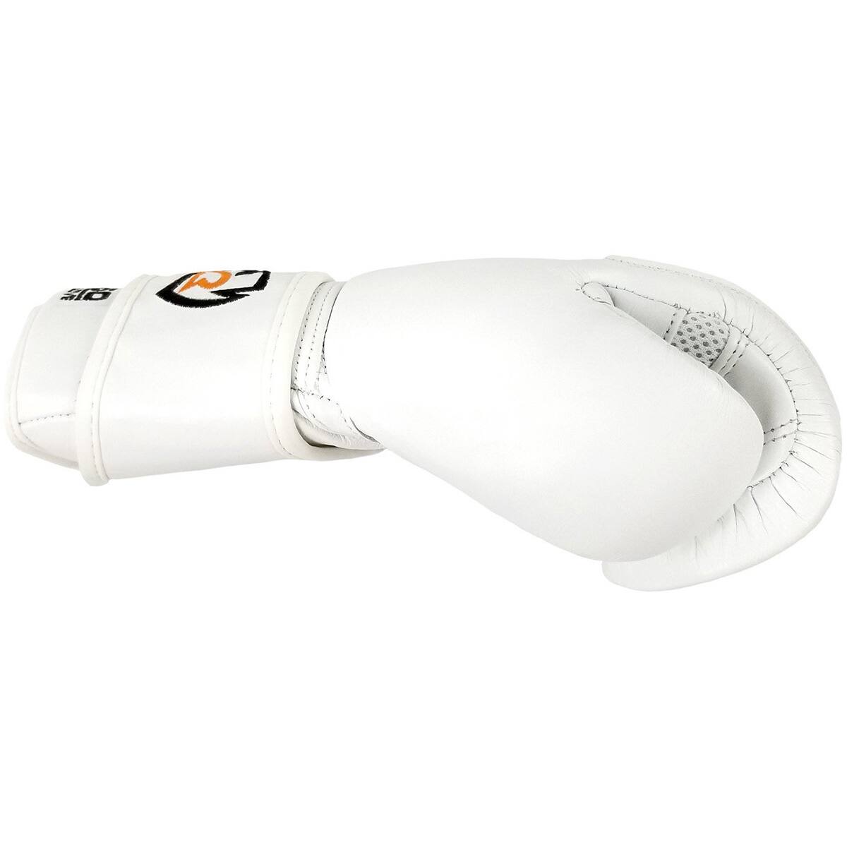 Alt View 3. RIVAL - Rival Boxing RB50 Intelli-Shock Compact Bag Gloves - XL - White - White.