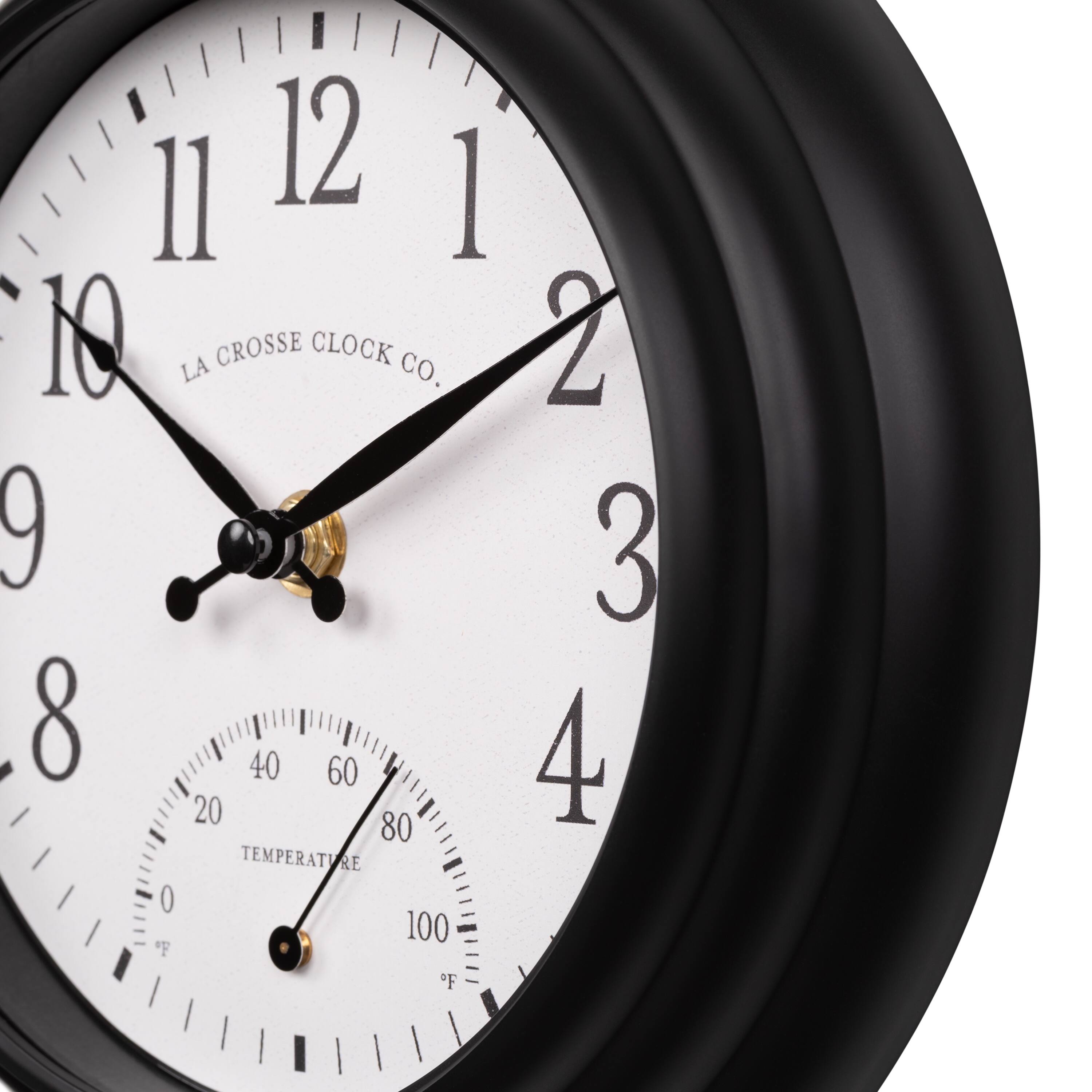 11 12 1 2 3 4 5 6 7 8 9 10 11  
LA CROSSE CLOCK CO.  
TEMPERATURE  
0 20 40 60 80 100 °F