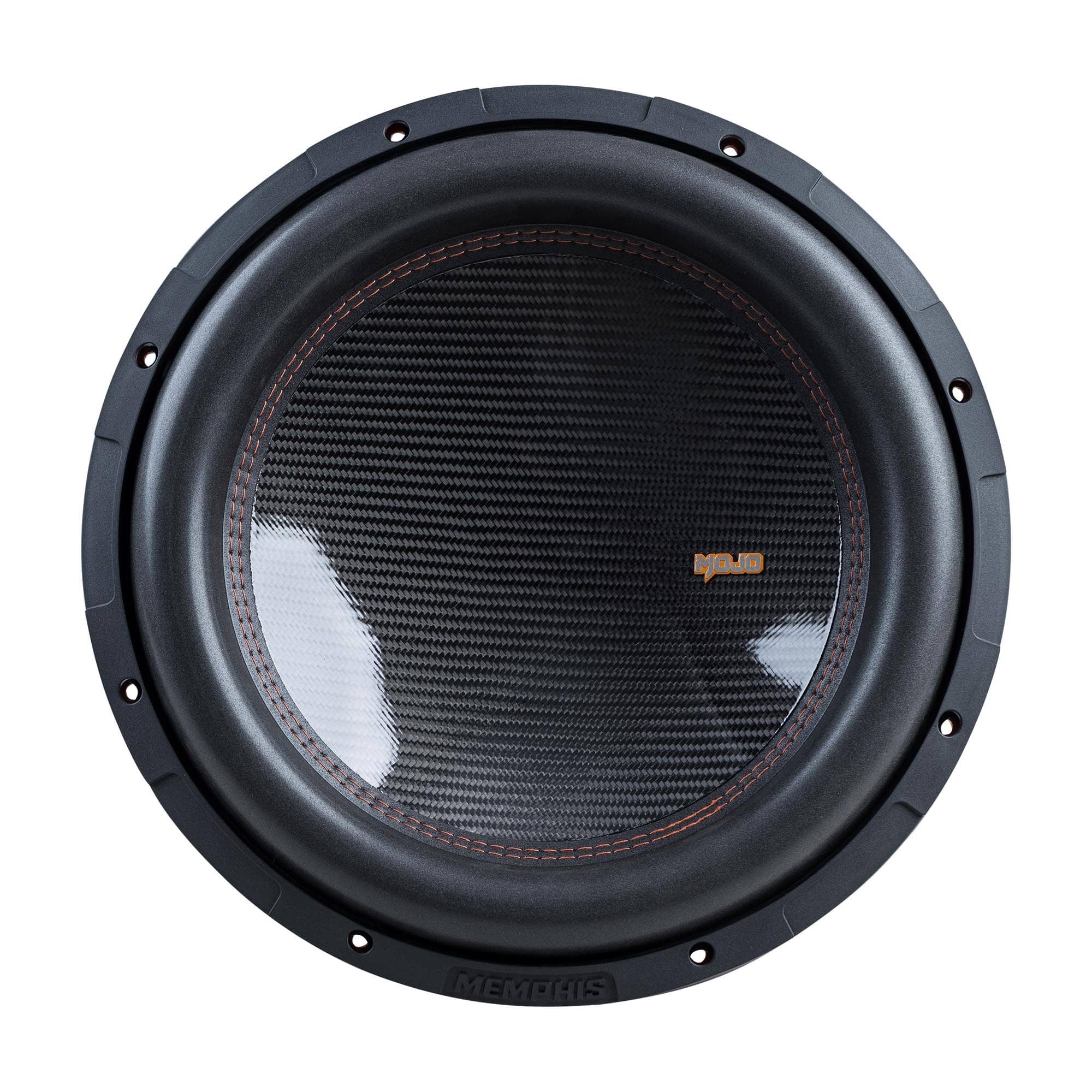 Memphis Car Audio - Memphis Audio MJ1512 MOJO 15" 2000W RMS Subwoofer with Selectable 1Ω or 2Ω Impedance - Black/Gray