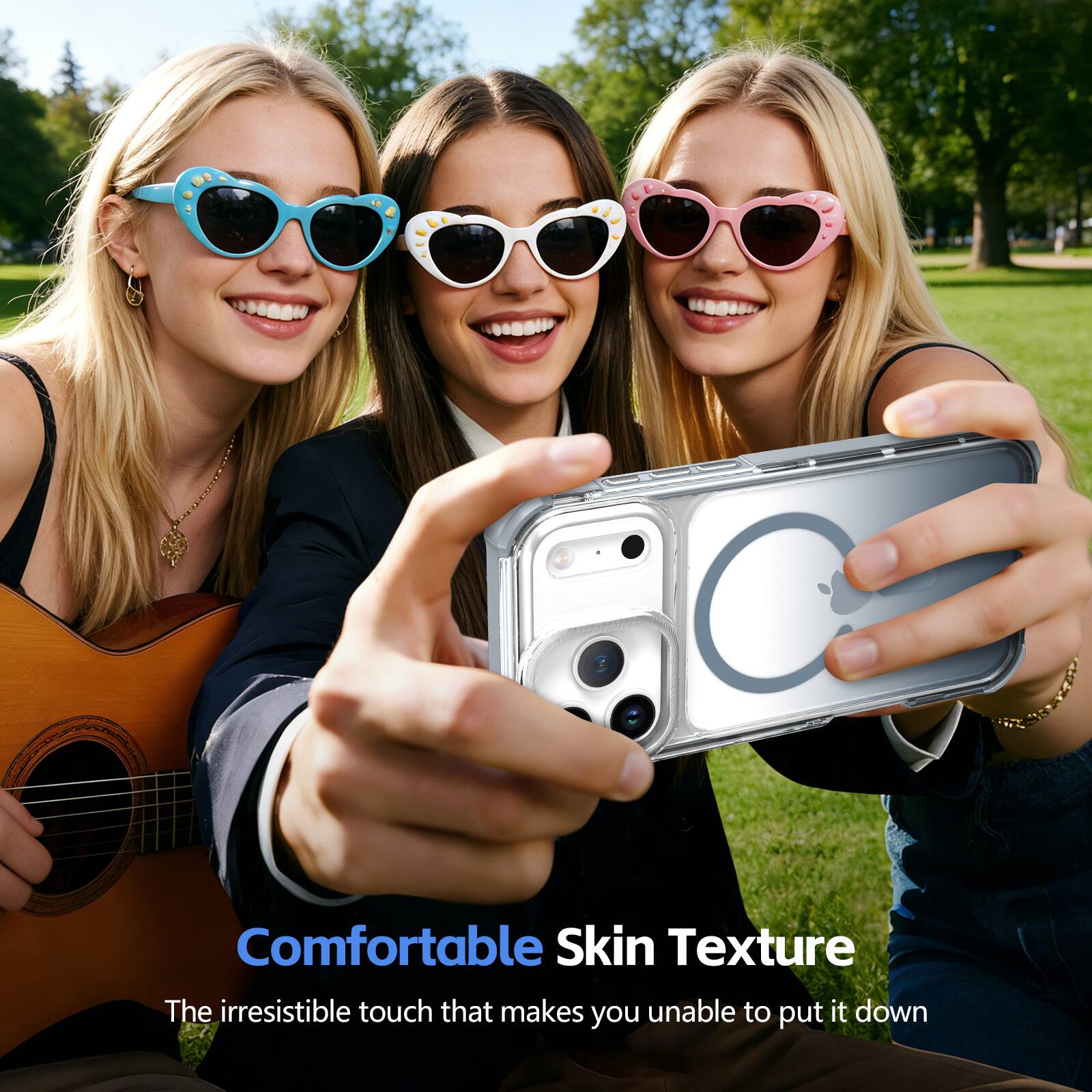 Comfortable Skin Texture  
The irresistible touch that makes you unable to put it down