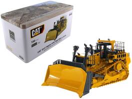Diecast Masters - Cat Caterpillar D11T Track Type Tractor Dozer "JEL" Design with Operator "High Line" Series 1/50 Diecast - Yellow