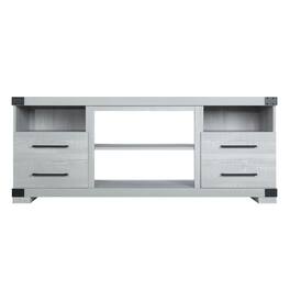 Manhattan Comfort - Richmond Industrial Traditional 60" TV Stand - Gray