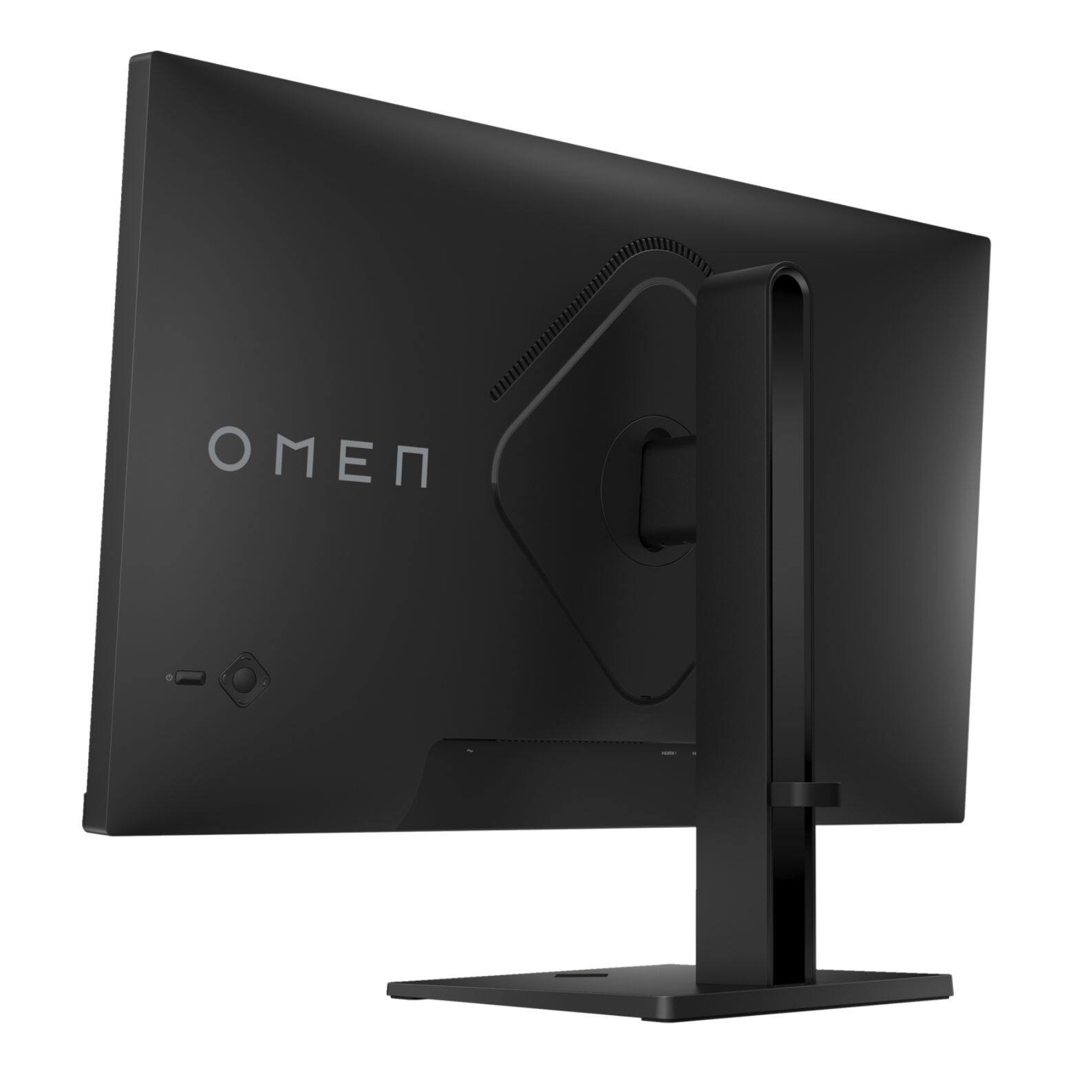 Alt View 3. HP - OMEN 27q G2 27" QHD 180Hz Gaming Monitor 16:9, 1000:1, AMD FreeSync, Edge-lit, Height Adjustment, DisplayPort & HDMI - Black.
