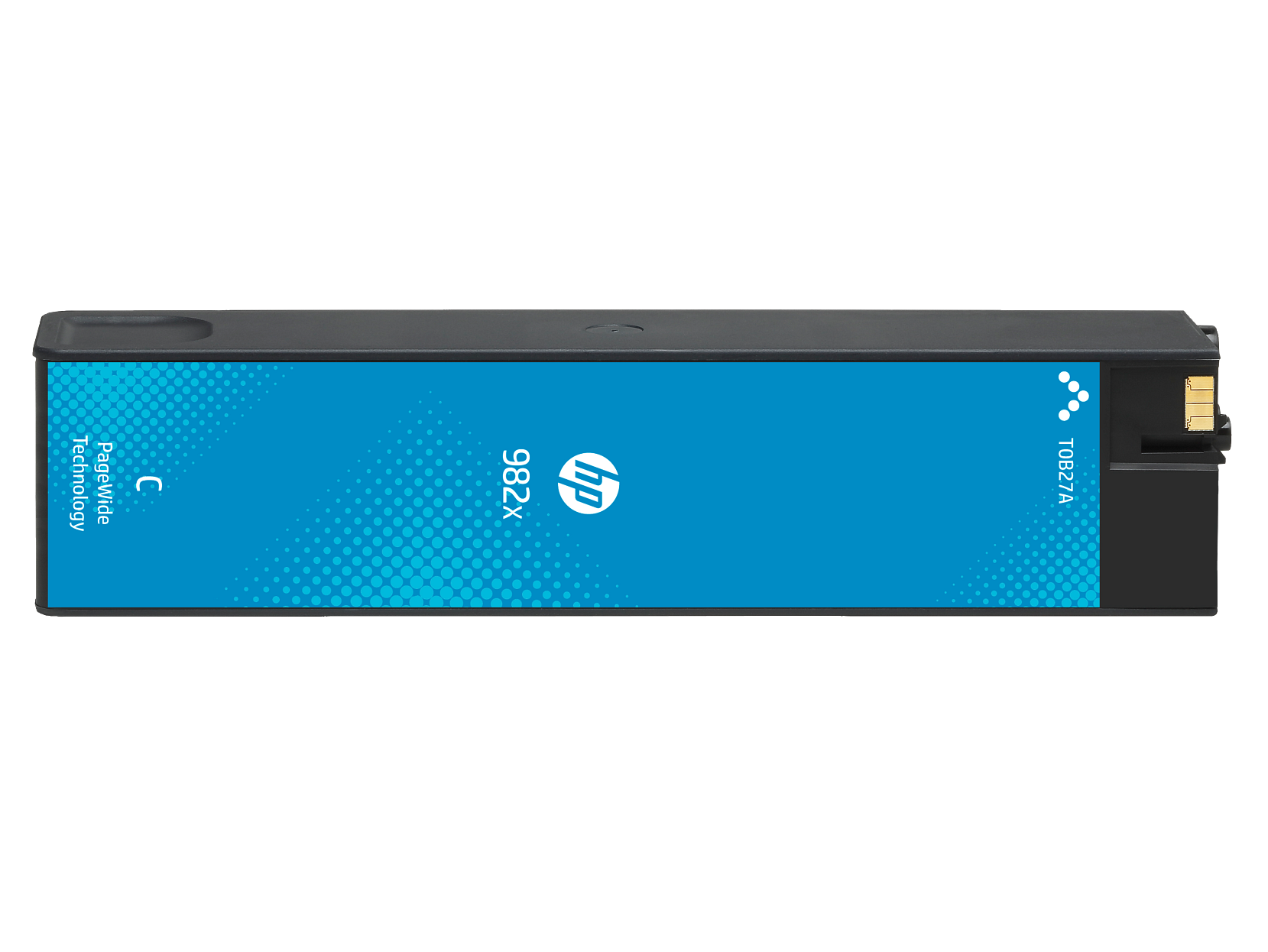 HP - 982X High Yield Cyan Original PageWide Cartridge, ~16,000 pages, T0B27A