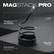 MagStack Pro 100W Fast Charging and 480 MB/S Data Transfer for USB-C Devices Tangle Free Magnetic Cord Ultra-Durable Reinforced Military Grade Nylon
