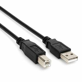 Sanoxy - USB Printer Cable 3FT A to B High Speed Data Transfer Cable Adapter Durable Plug and Use - Black