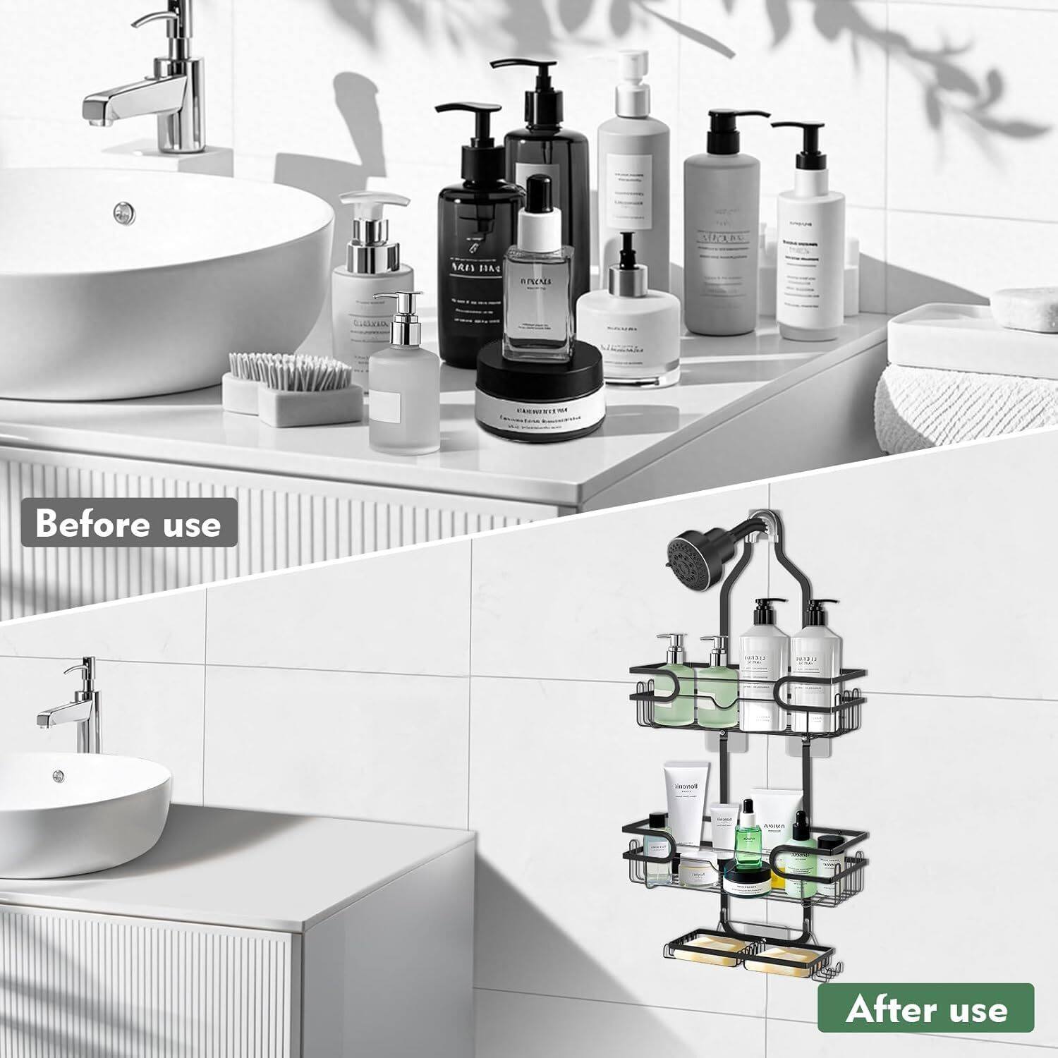 Before use

After use