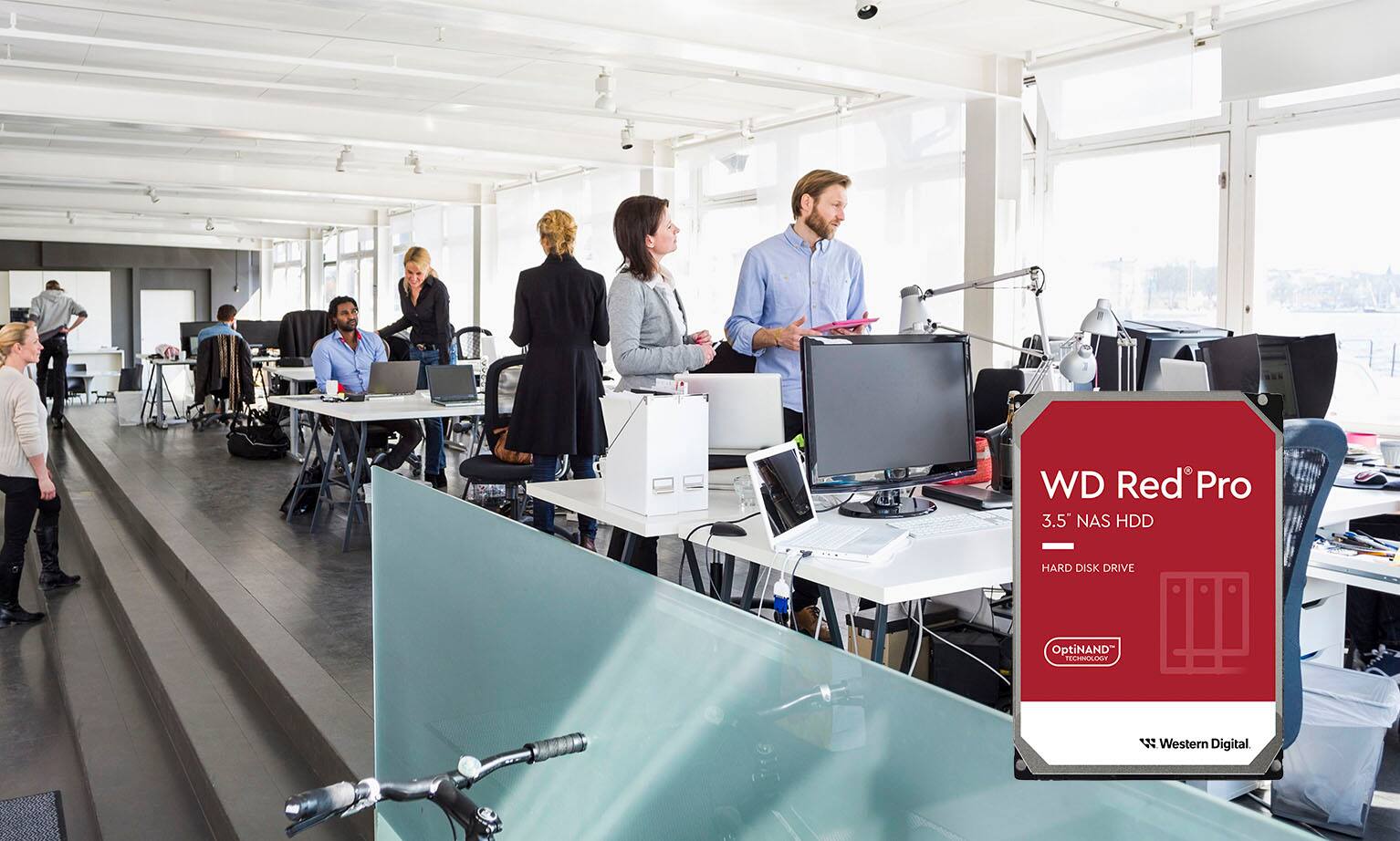 WD Red Pro 3.5" NAS HDD HARD DISK DRIVE OptiNAND TECHNOLOGY M Western Digital.