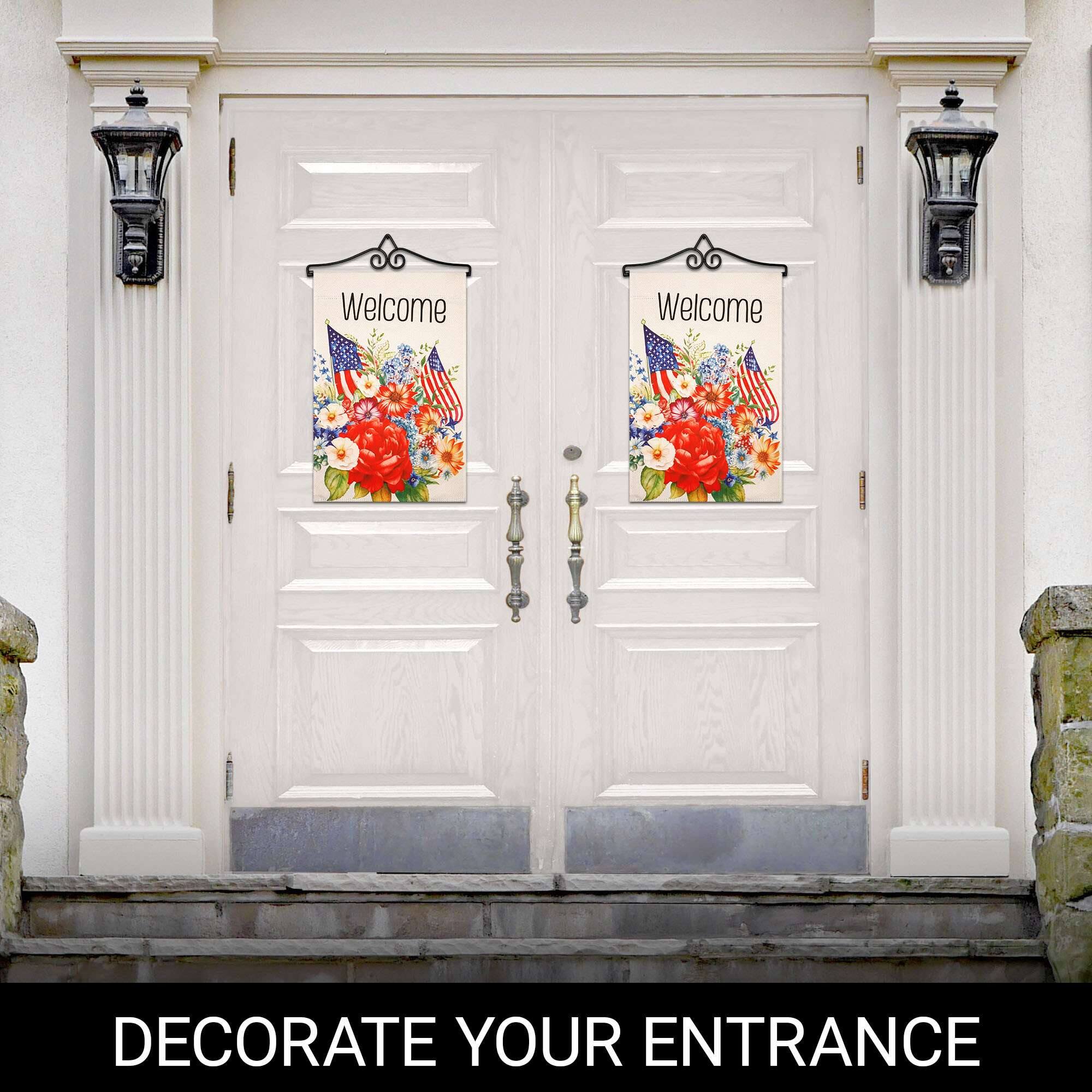 Welcome  
Welcome  

DECORATE YOUR ENTRANCE