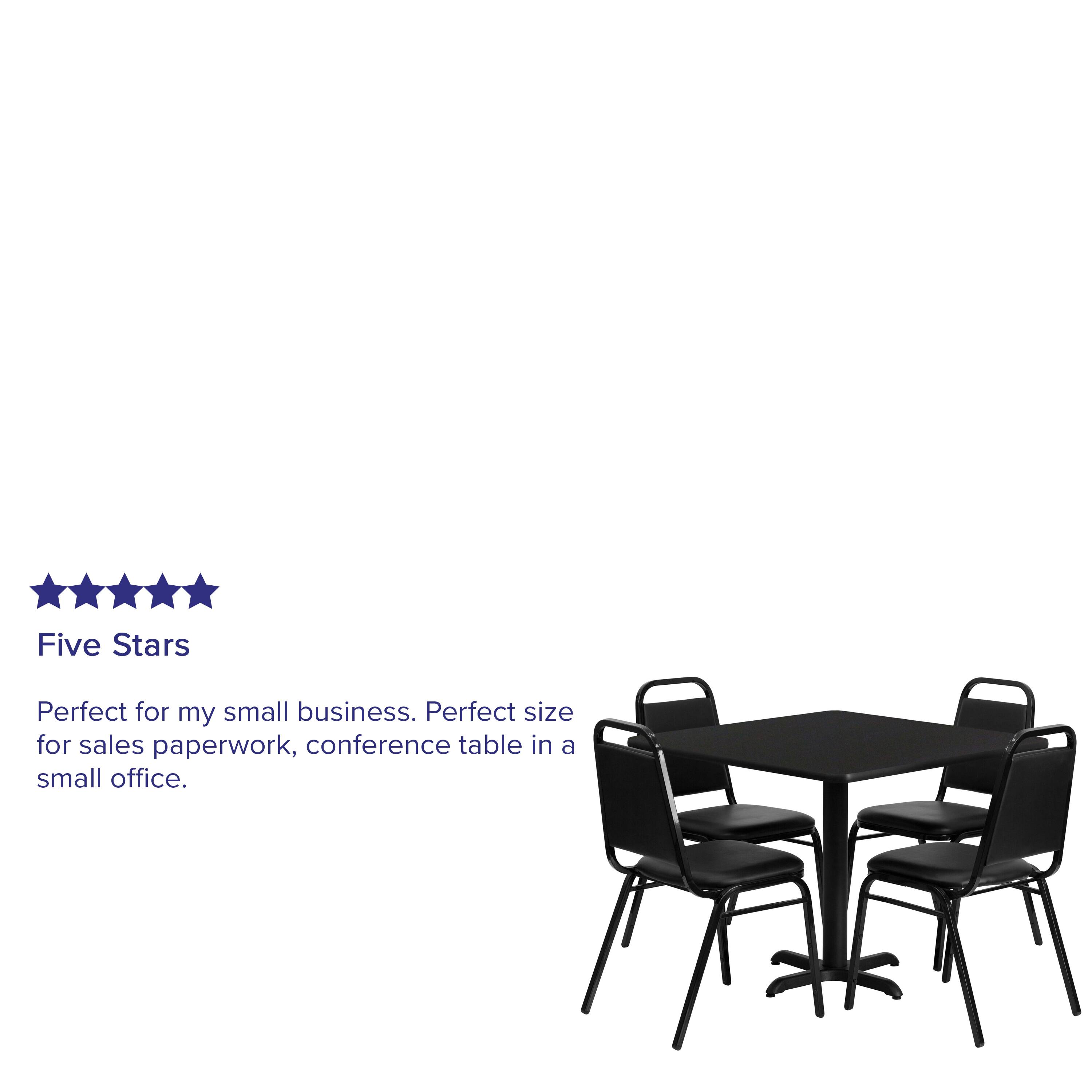 Five Stars

Perfect for my small business. Perfect size for sales paperwork, conference table in a small office.