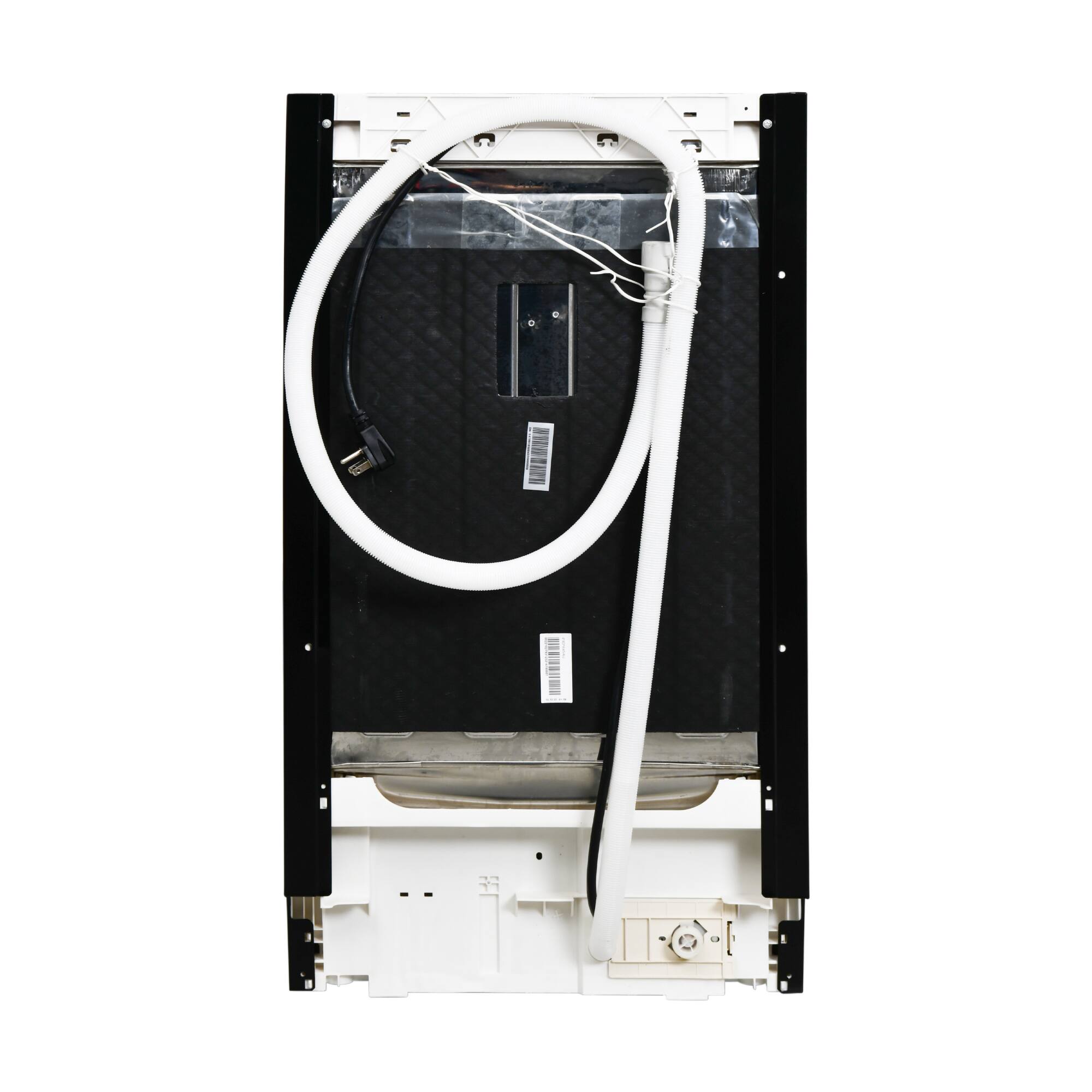 Alt View 9. Equator - Equator 18" Built-In Dishwasher Front Control 10 place+Wine Rack 3.4g Sanitize Super Dry 51 dB 110V Energy Star - Black.
