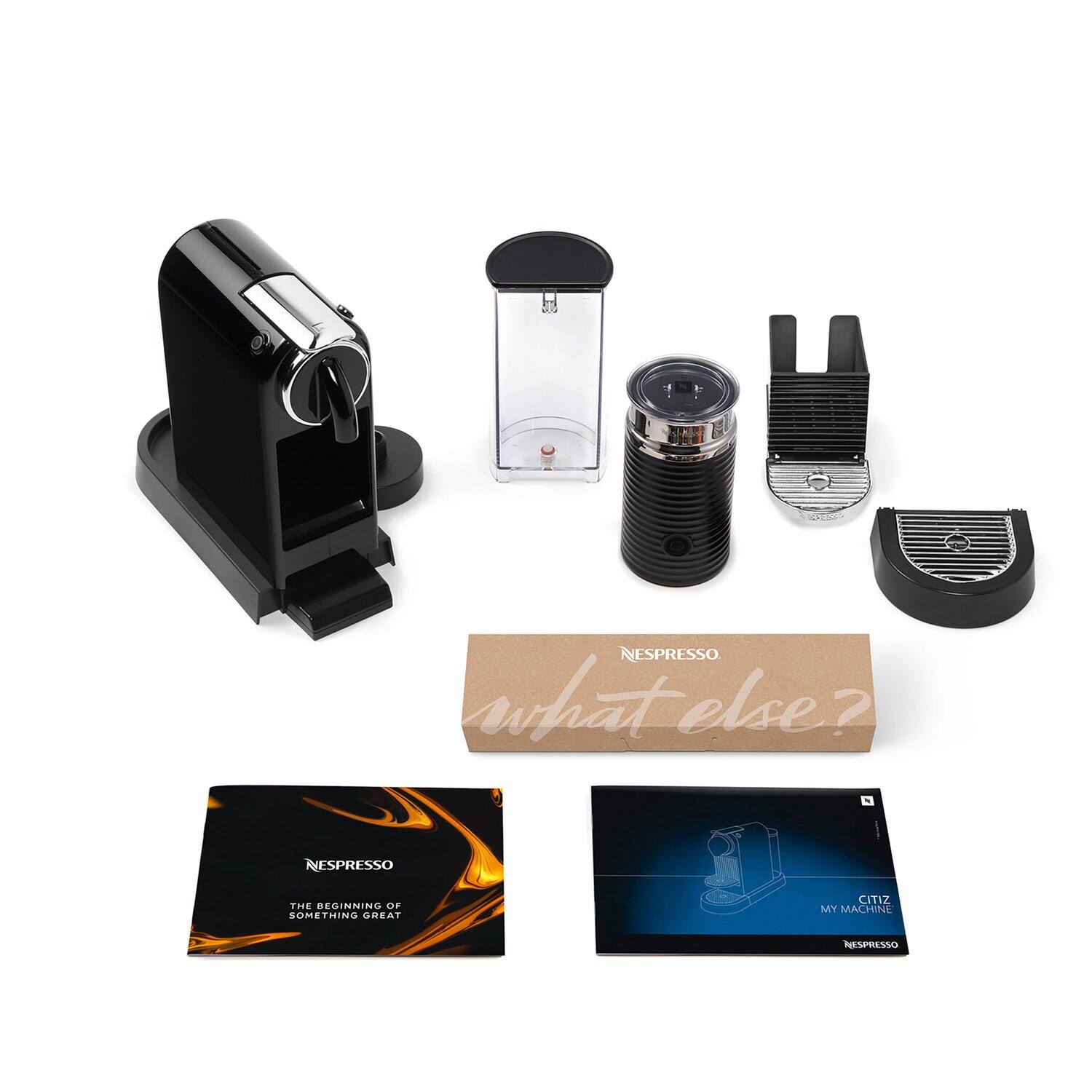 NESPRESSO  
What else?  
RESPRESSO  
THE BEGINNING OF SOMETHING GREAT  
CITIZ MY MACHINE