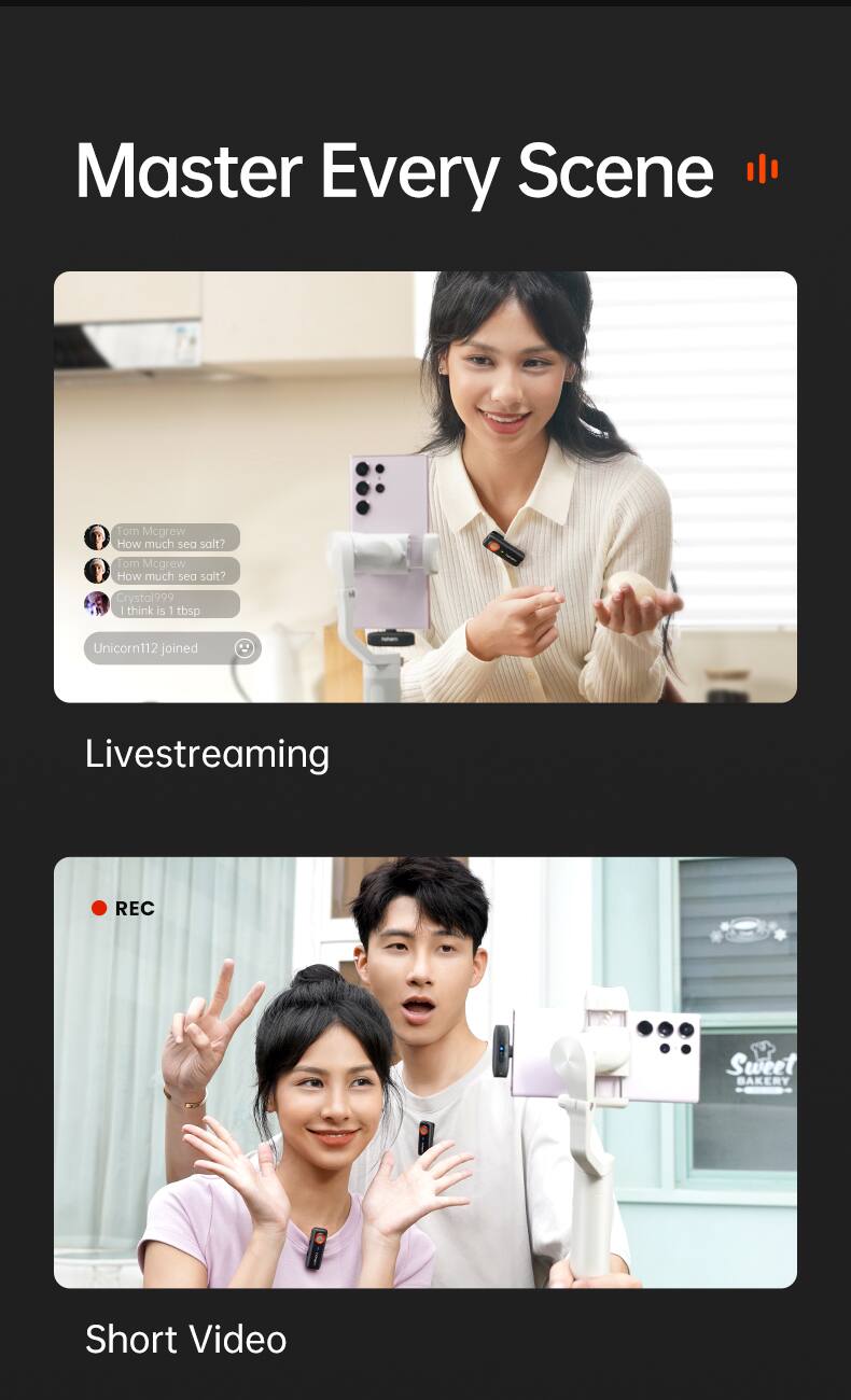 Master Every Scene

Tom McGrew: How much sea salt?
Tom McGrew: How much sea salt?
Crystal999: I think is 1 tbsp
Unicorn112 joined

Livestreaming

Short Video