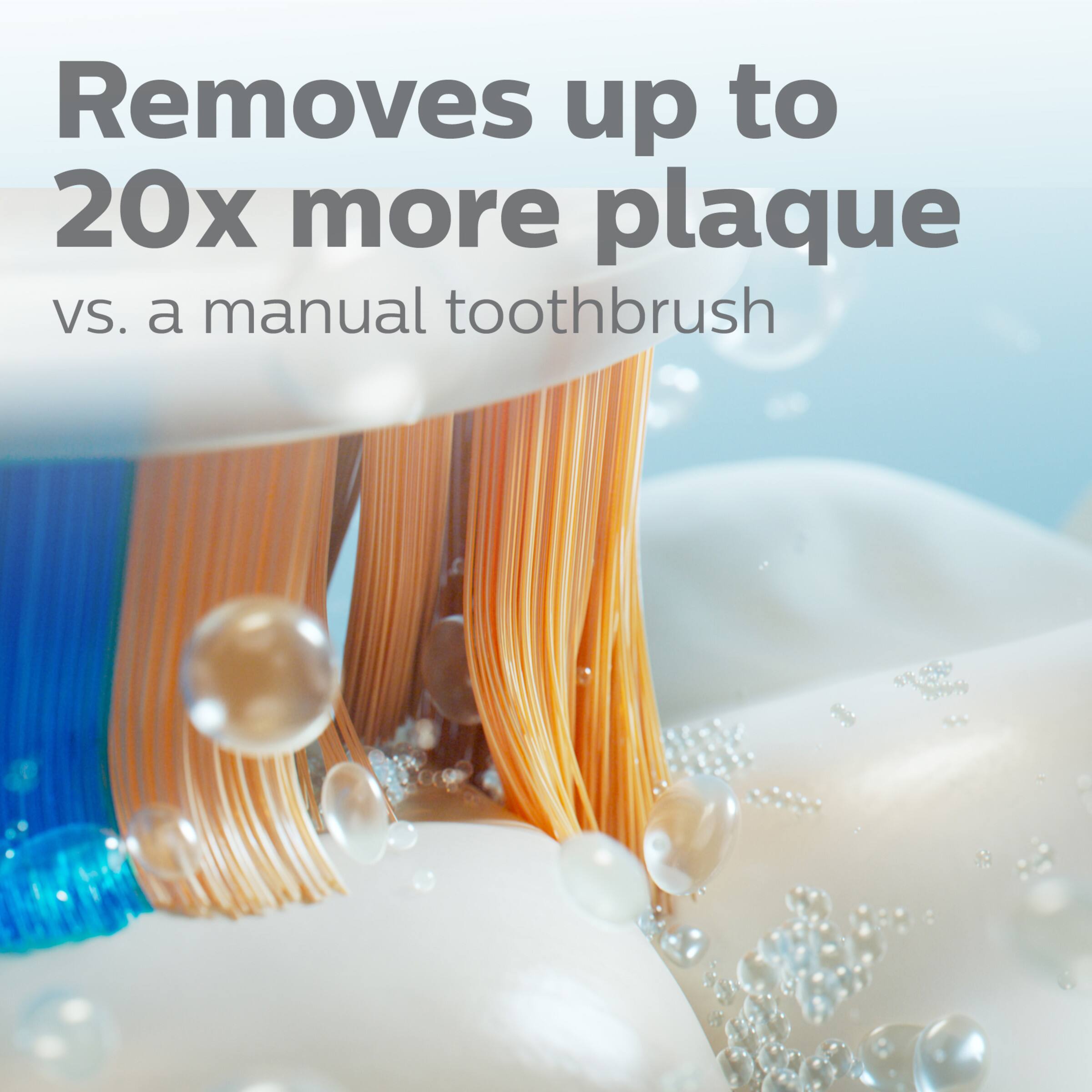 Alt View 25. Philips Sonicare - 9900 Prestige Rechargeable Electric Toothbrush with SenseIQ - Champagne.