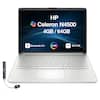 HP Celeron N4500 4GB / 64GB Bluetooth 5.4 UHD Wi-Fi 6E