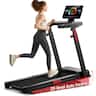 UMAY - L10 20% Auto Incline Treadmill for Home-SpaceSaver Folding Design, 3.5HP Quiet Brushless & 8.7 MPH Speed, 400lb Capacity - Black