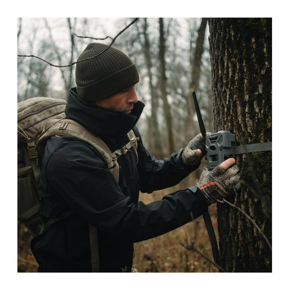 Back. Spypoint - SPYPOINT FLEX DARK 2 Pack GPS Cellular Gray Trail Camera with 40MP Photos.