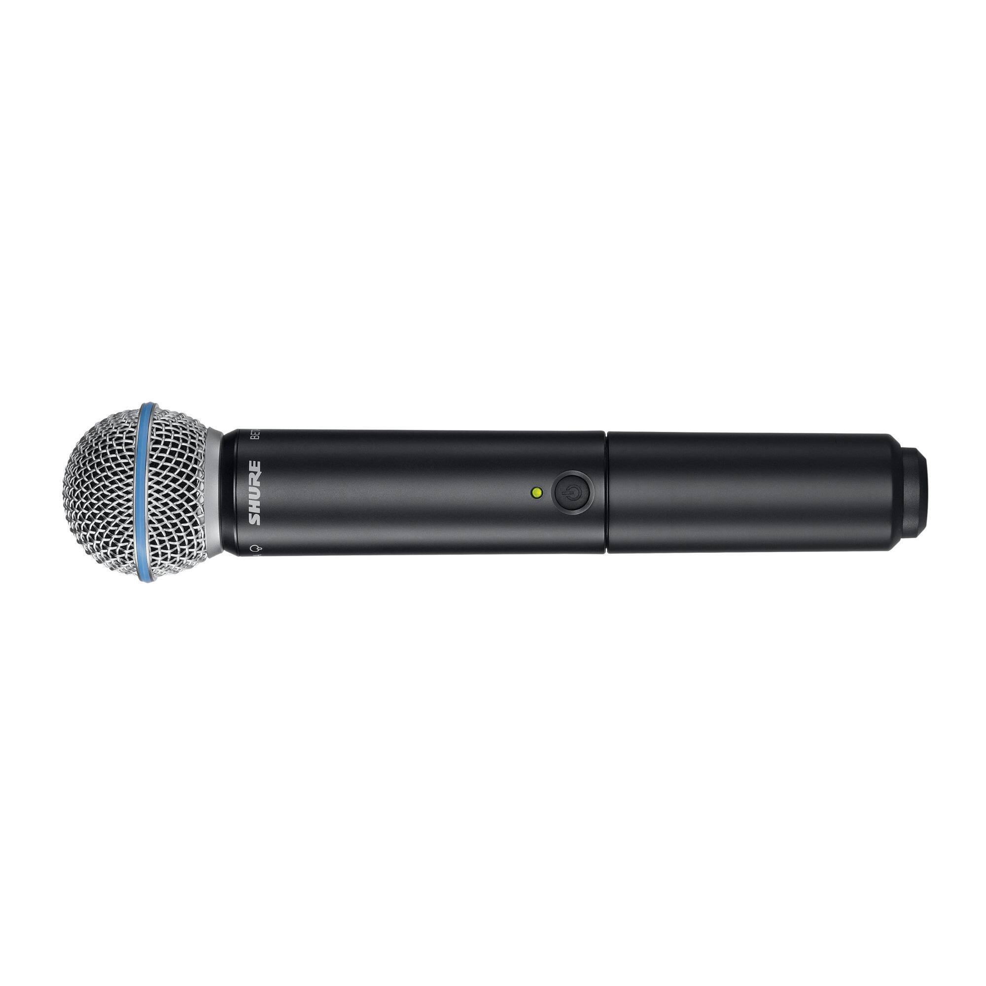 Angle. Shure - Shure Wireless Dual Vocal System with two Beta 58A - 572 MHz to 596 MHz Operating Frequency - 50 Hz to 15 kHz Frequency.