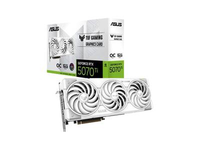 ASUS TUF Gaming RTX 5070 Ti OC 16GB GDDR7 White PCIe 5.0 DLSS 4.0 ASUS TUF Gaming RTX 5070 Ti OC 16GB GDDR7 White PCIe 5.0 DLSS 4.0