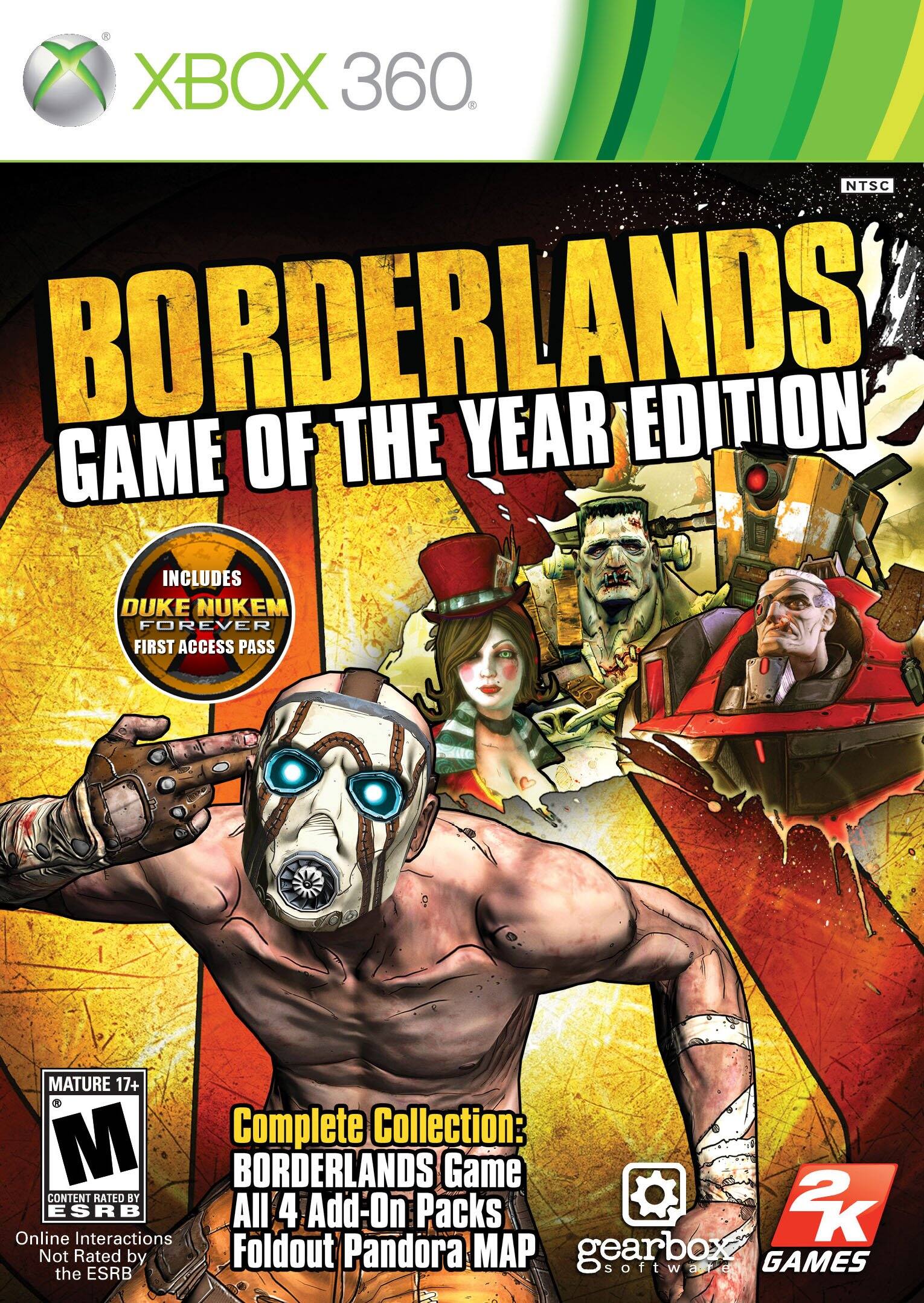 Borderlands Game of the Year Edition - Xbox 360 - Xbox 360
