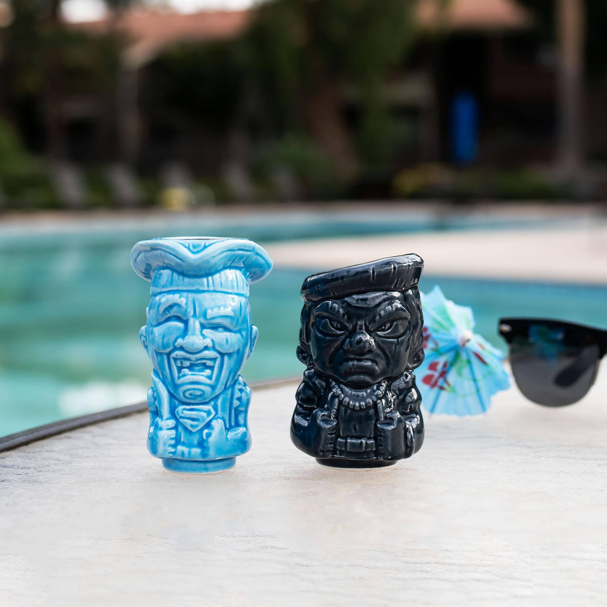 Alt View 4. ThinkGeek - Geeki Tikis The Goonies Mini Muglet 2-Pack | Mama Fratelli and Sloth - Blue.