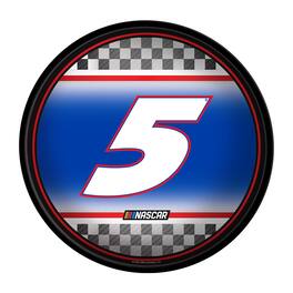 The Fan-Brand - Kyle Larson 17.5" Modern Disc Wall Sign - Multicolor