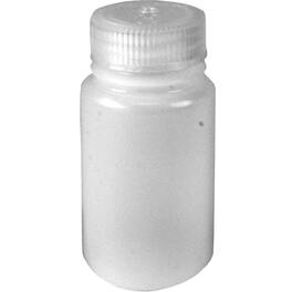 Nalgene - HDPE Plastic Wide Mouth Storage Bottle - 4 oz. - Clear