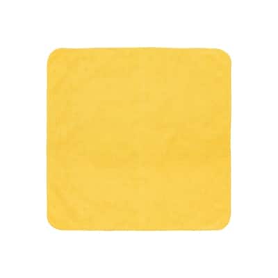 Front. HYGEN - HYGEN r-40 Recycled Microfiber Cleaning Cloths, 16" x 16", Yellow, 24/Pack (1820584) - Yellow.