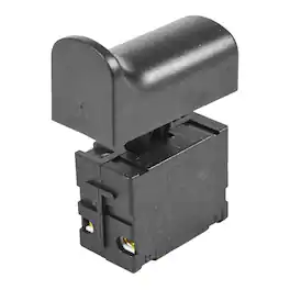 HQRP - Trigger Pushbutton Switch for Kedu HY15DB / HY-15DB Power Tools, Lock-Off, UL Recognized - Black