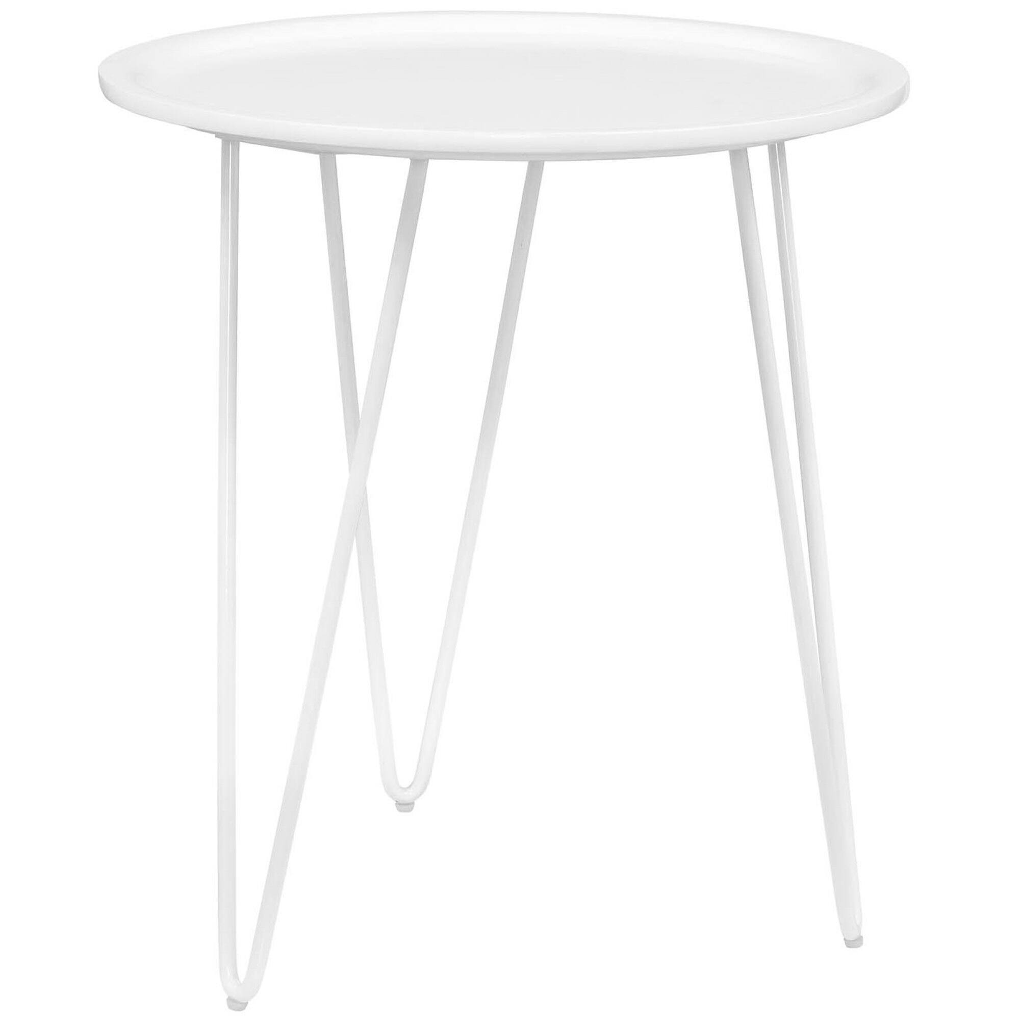 Left. Modway - Digress Side Table by Modway - White.