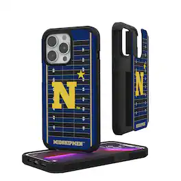 Keyscaper - NCAA - Navy Midshipmen Field iPhone Rugged Case - 15 - Multicolor
