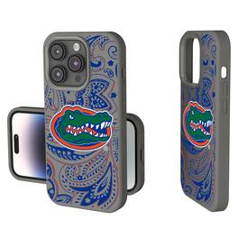 Keyscaper - NCAA - Florida Gators Paisley iPhone Soft Touch Case - 14 - Gray