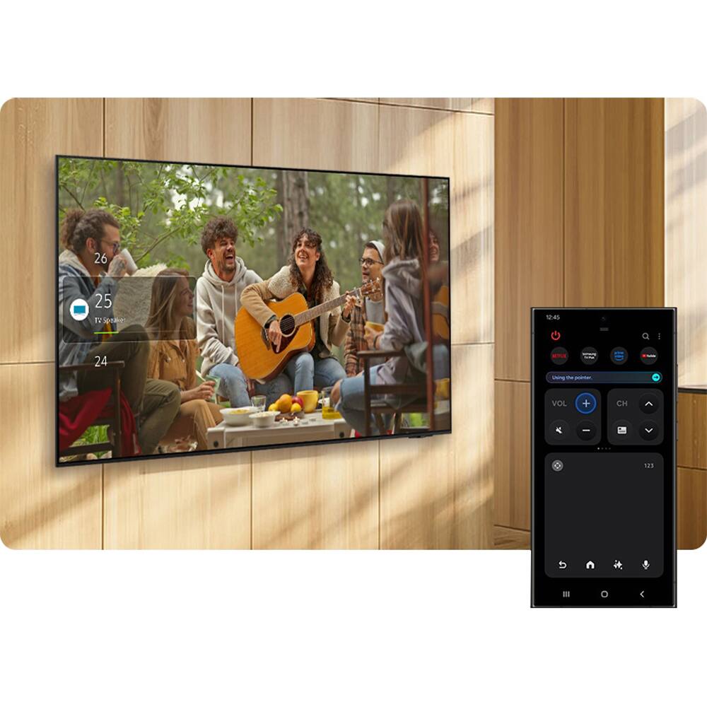 26 25 To 24  
TV Speaker  
12:45  
VOL + CH  
123