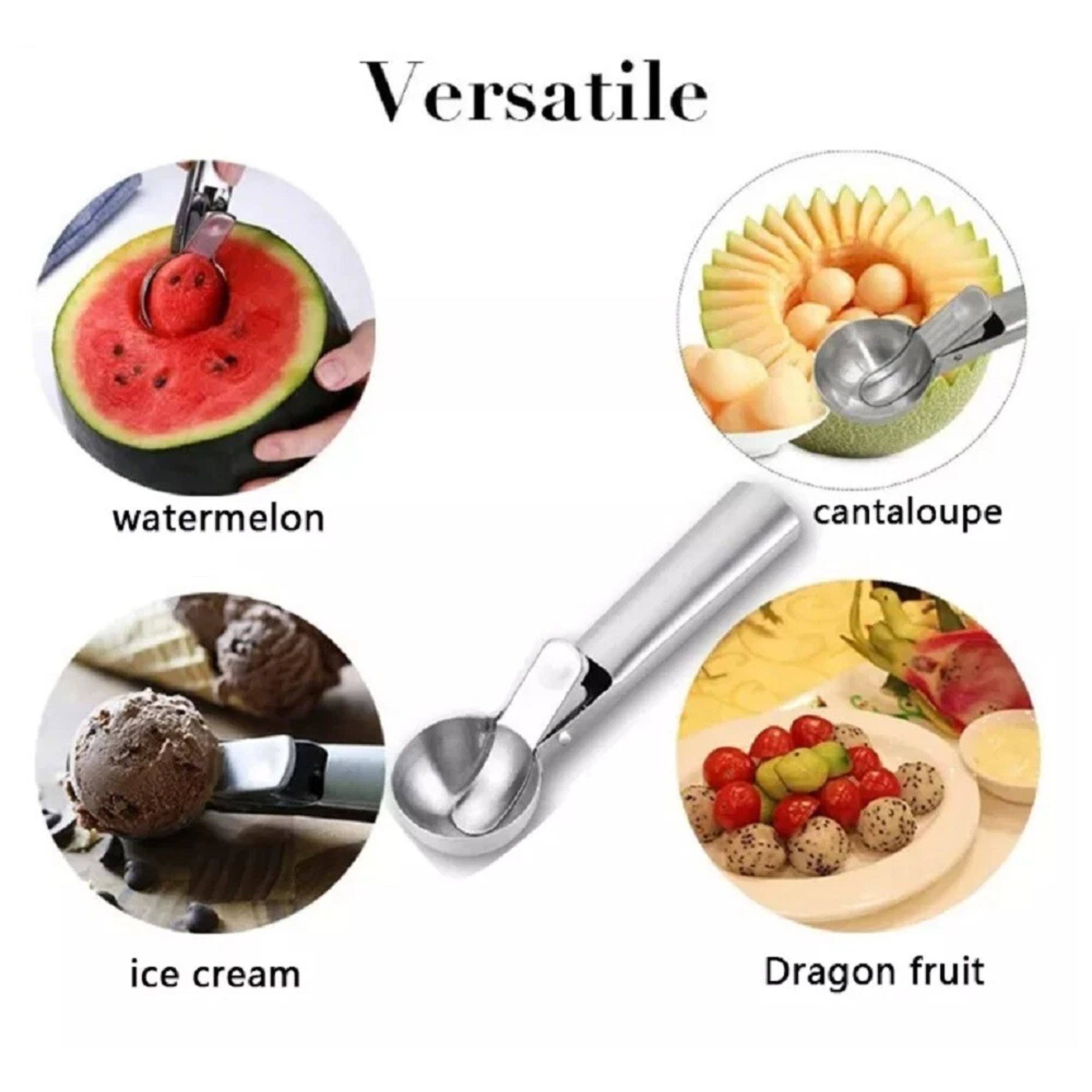 Versatile

- watermelon
- cantaloupe
- ice cream
- Dragon fruit